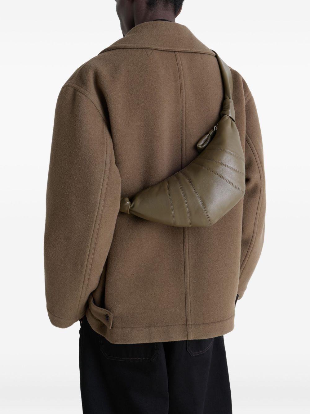 large Croissant panelled shoulder bag Product Image