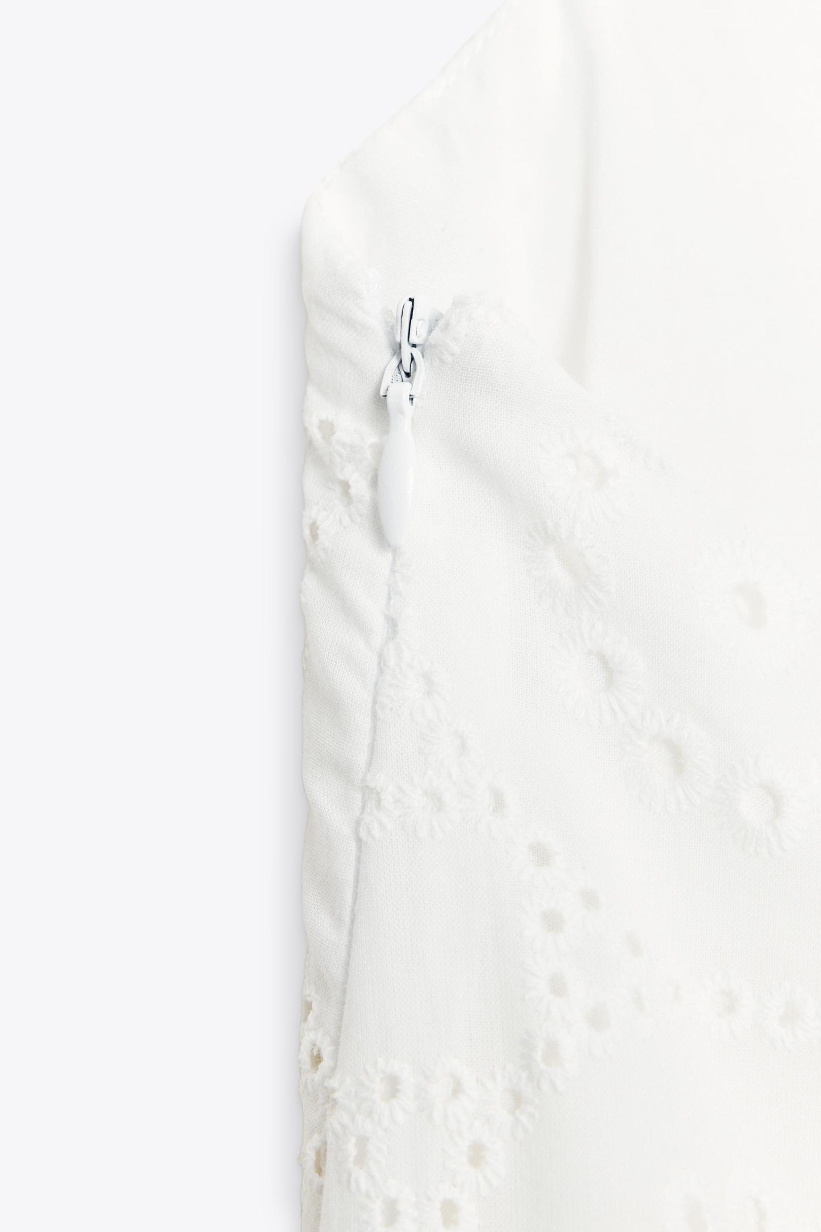 EMBROIDERED MIDI DRESS Product Image