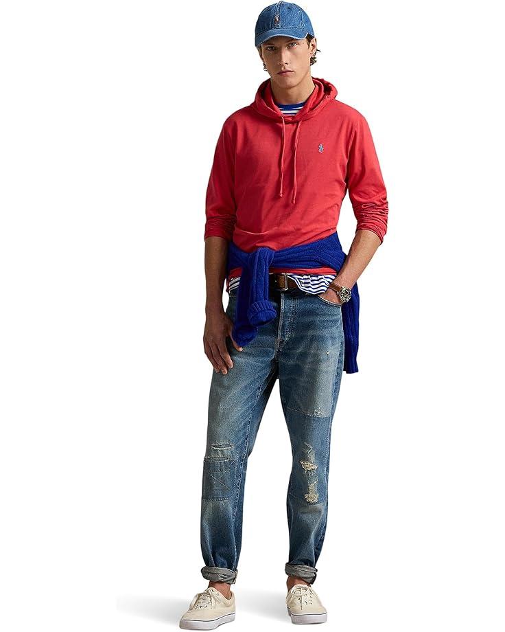 Men's Polo Ralph Lauren Jersey Hooded T-Shirt Product Image