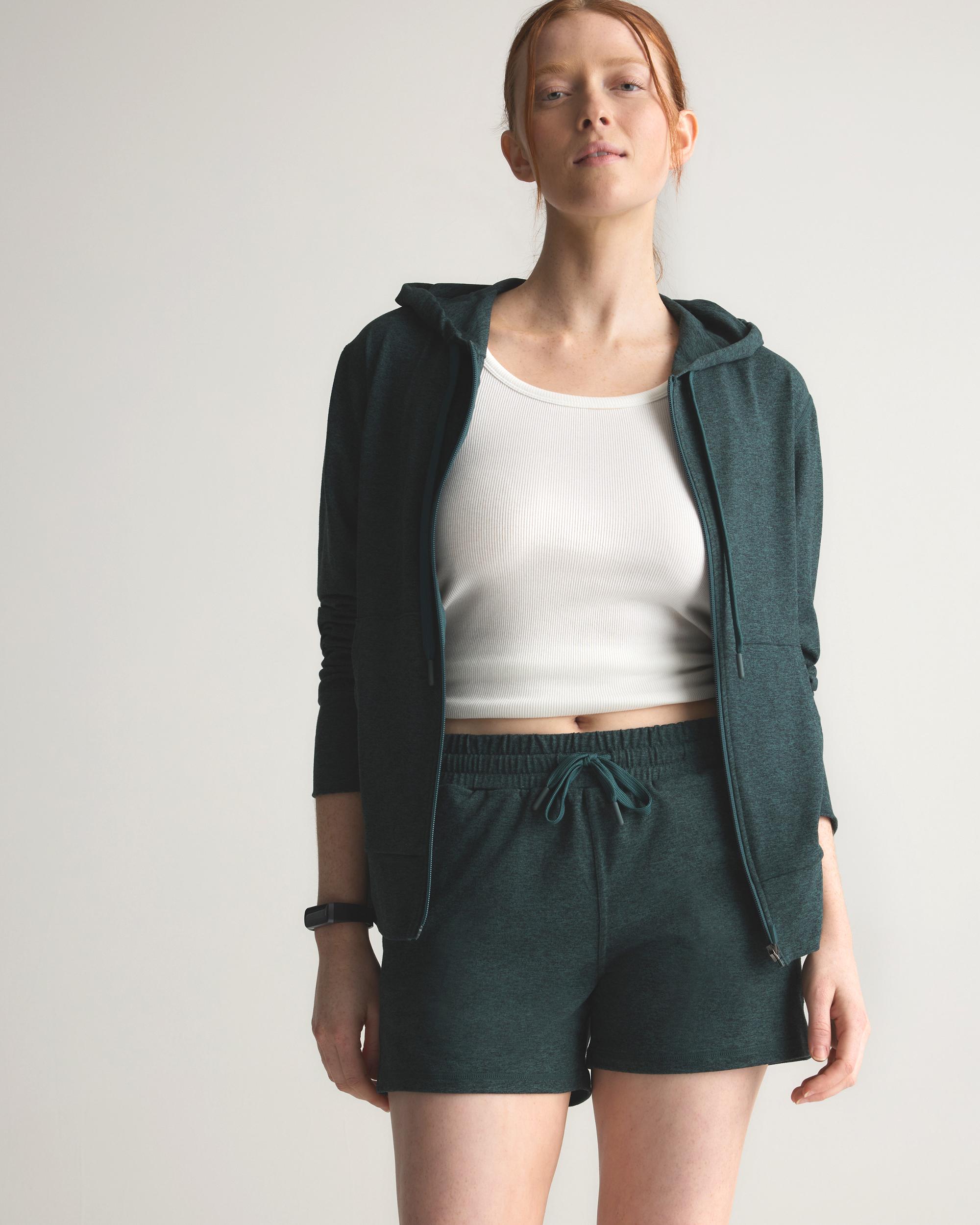 Quince | Women's Super Soft Performance Shorts Flowknit Activewear, Recycled Polyester Product Image