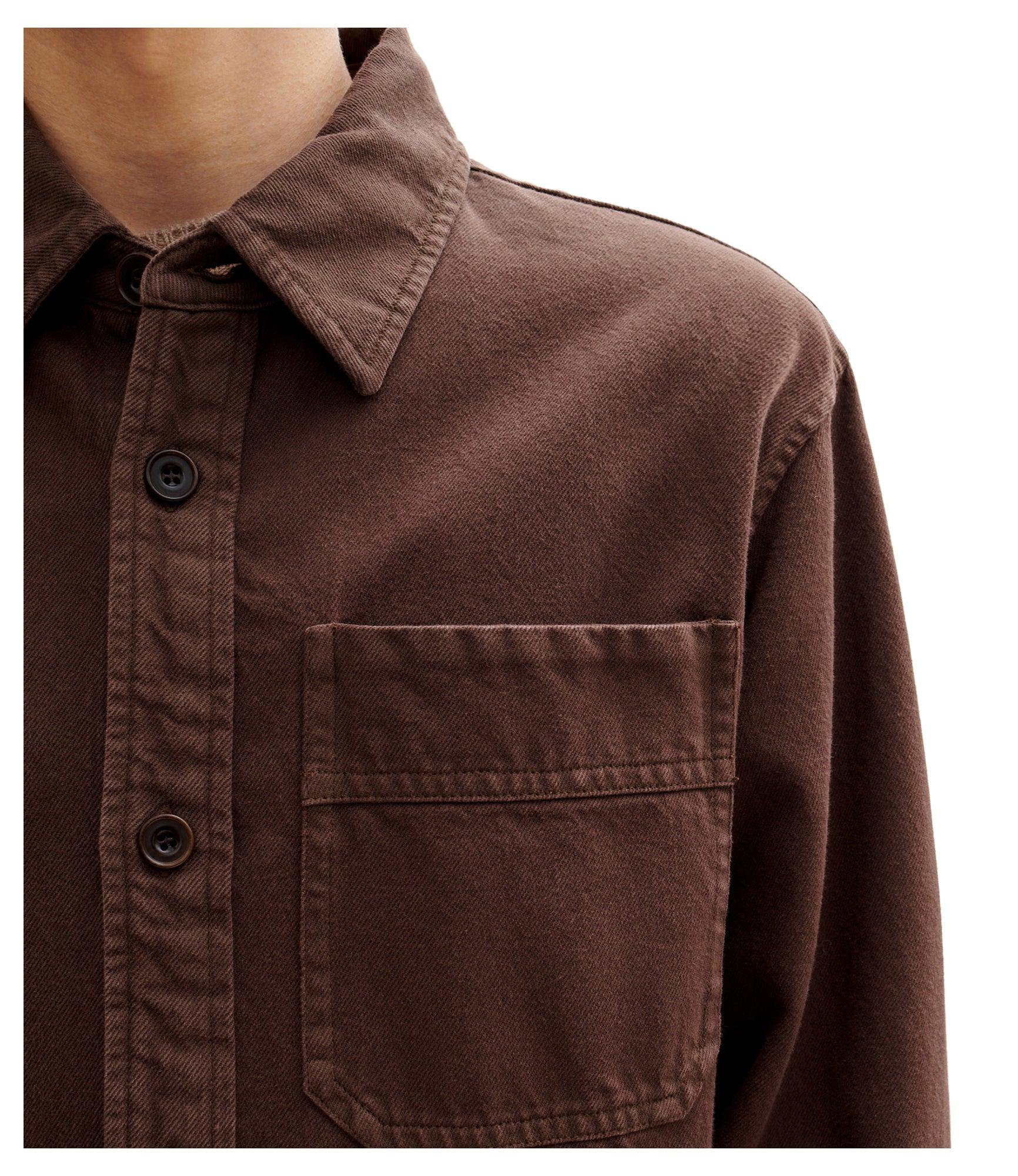 Basile Brodée Poitrine overshirt Male Product Image