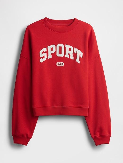 VintageSoft Wedge Crewneck Sweatshirt Product Image