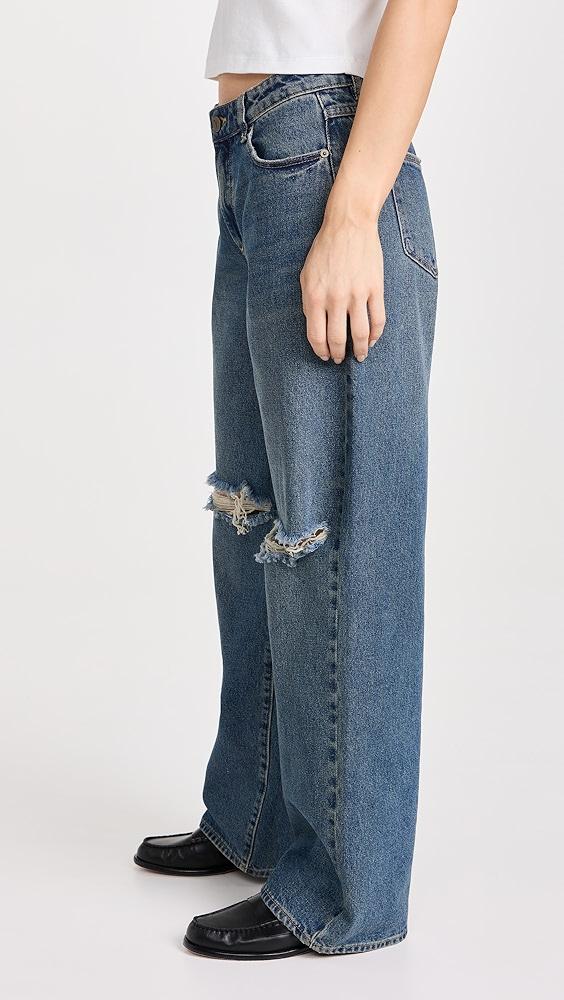 ABRAND 99 Baggy Devyn Rip Jeans | Shopbop Product Image