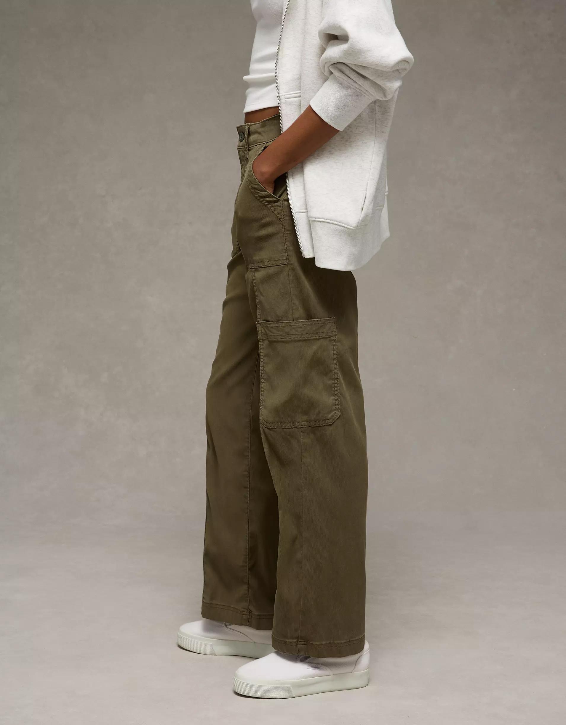 AE Stretch High-Waisted Stovepipe Pant Product Image
