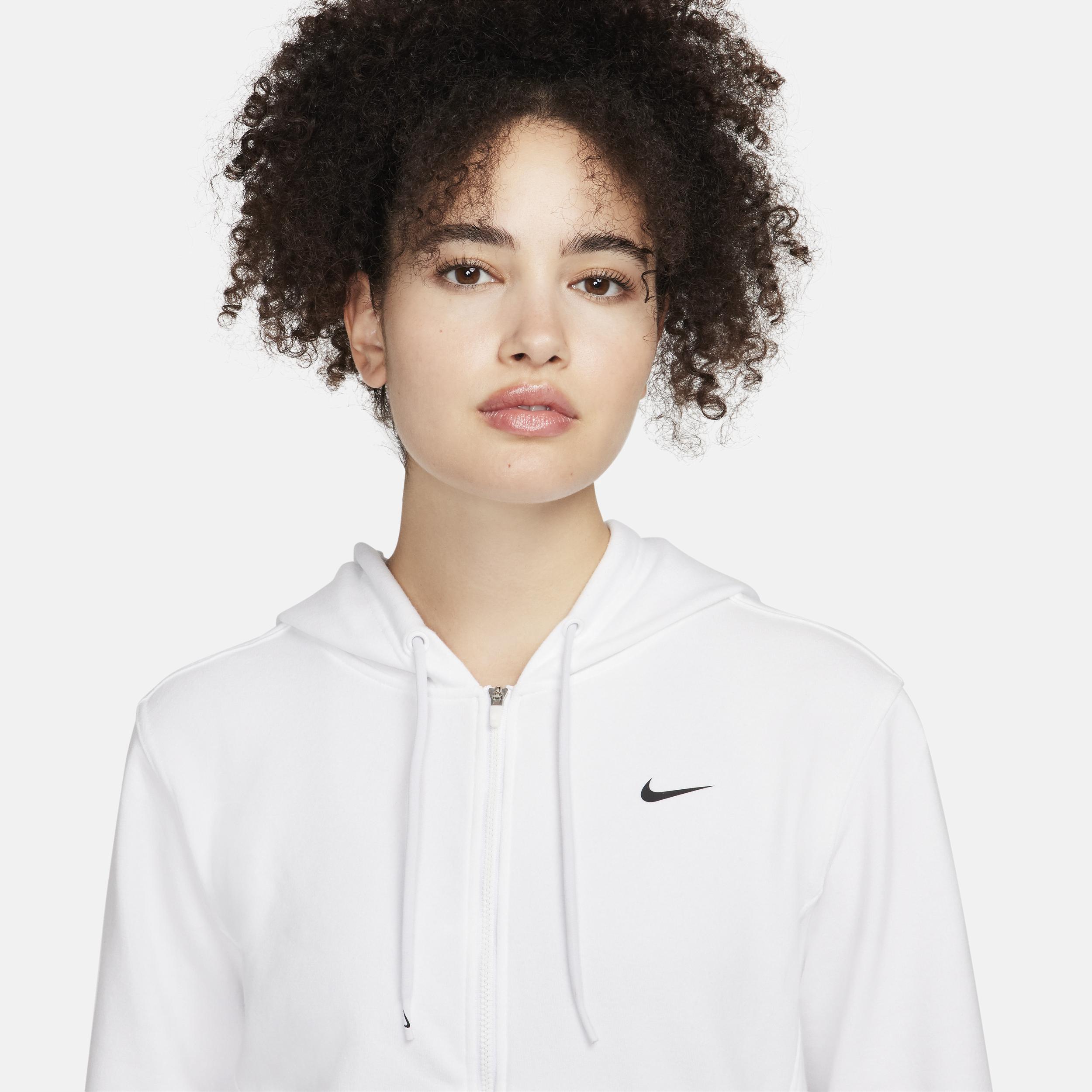 Nike Dri-FIT One Women's Full-Zip French Terry Hoodie Product Image