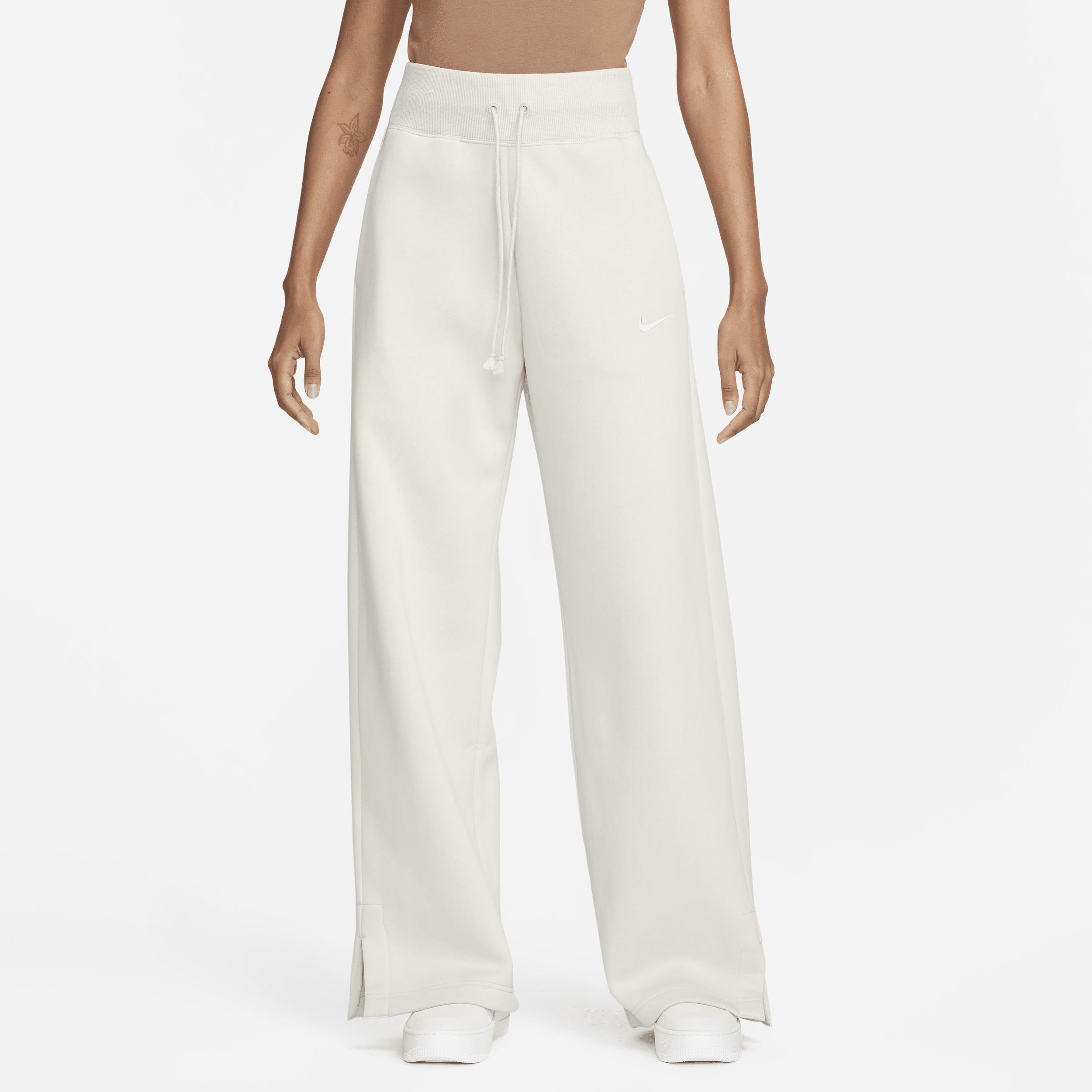 Womens Nike Sportswear Phoenix Fleece High-Waisted Wide-Leg Sweatpants | DQ5615-104 Product Image