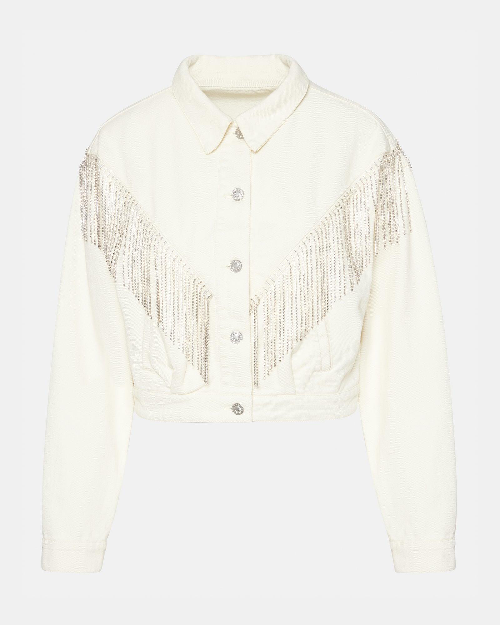 CANYON DENIM JACKET CREAM Female Product Image