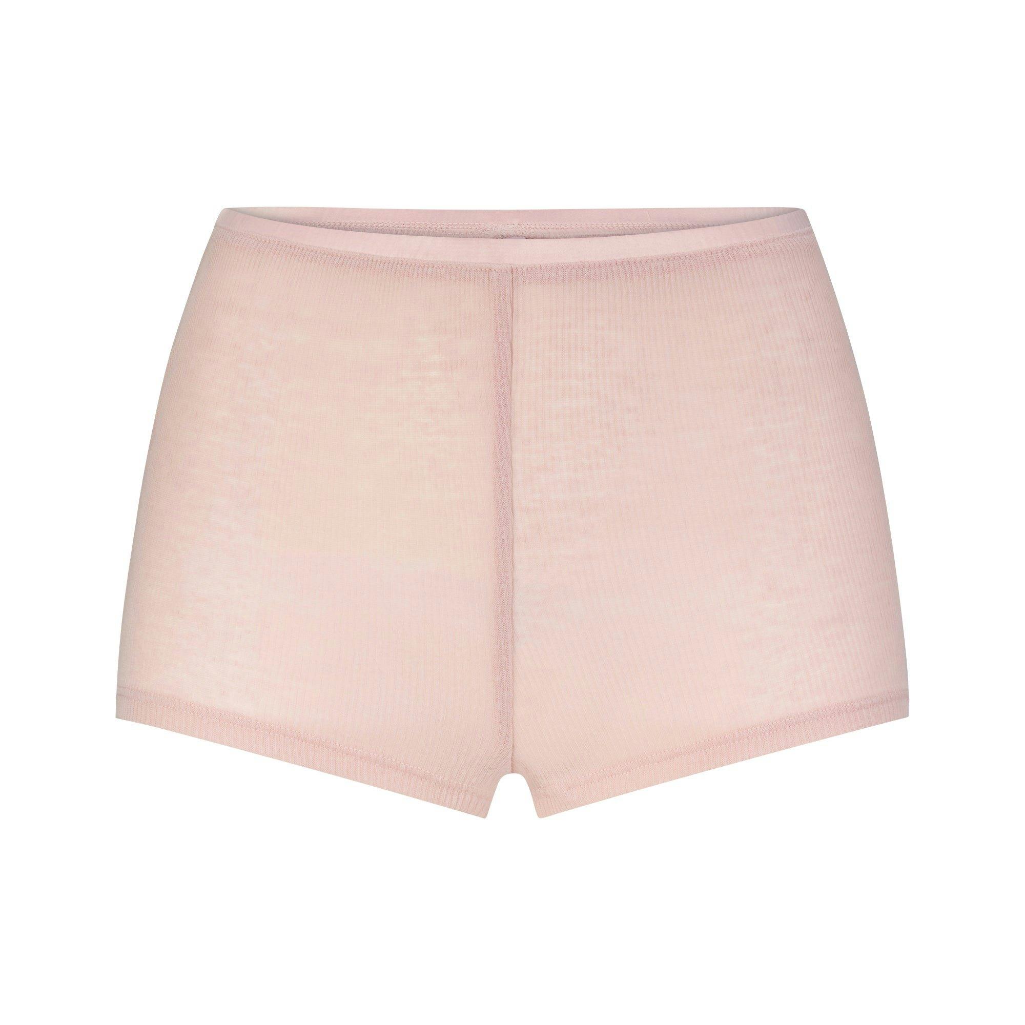 SHEER RIB LACE CAMI AND SHORT SET | MORGANITE Product Image