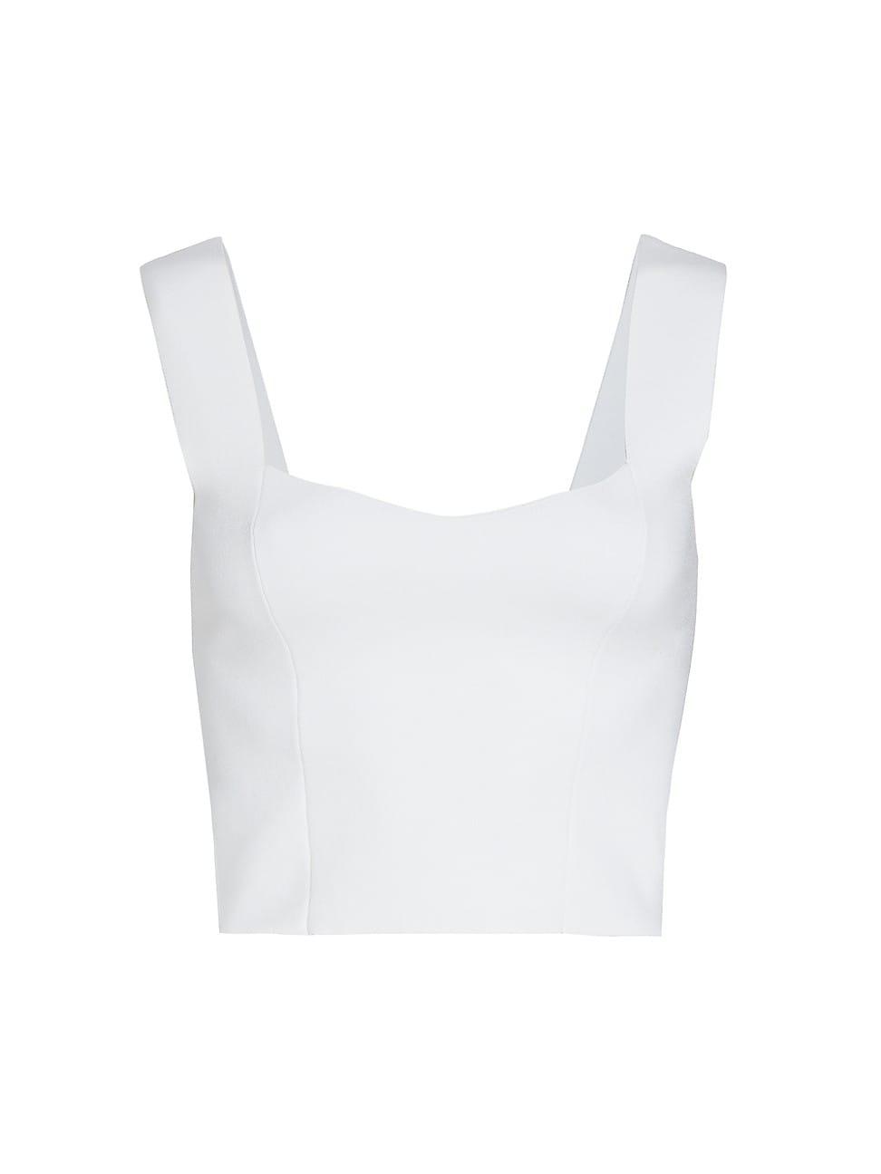 Womens Jordana Knit Crop Top Product Image
