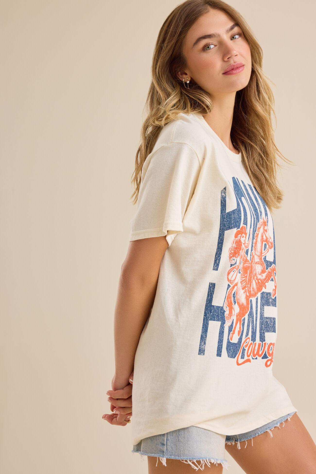 Howdy Honey Cowgirl Graphic Tee Product Image