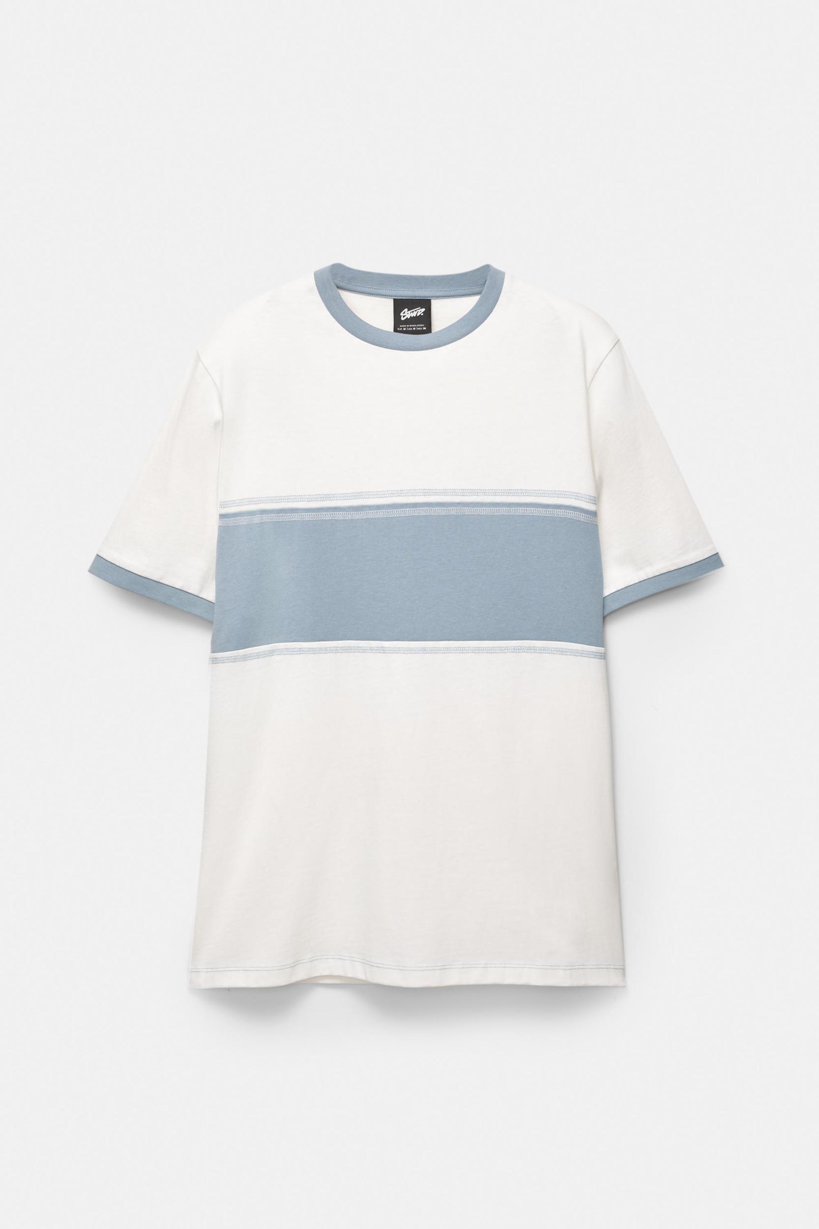 STWD color block T-shirt Product Image