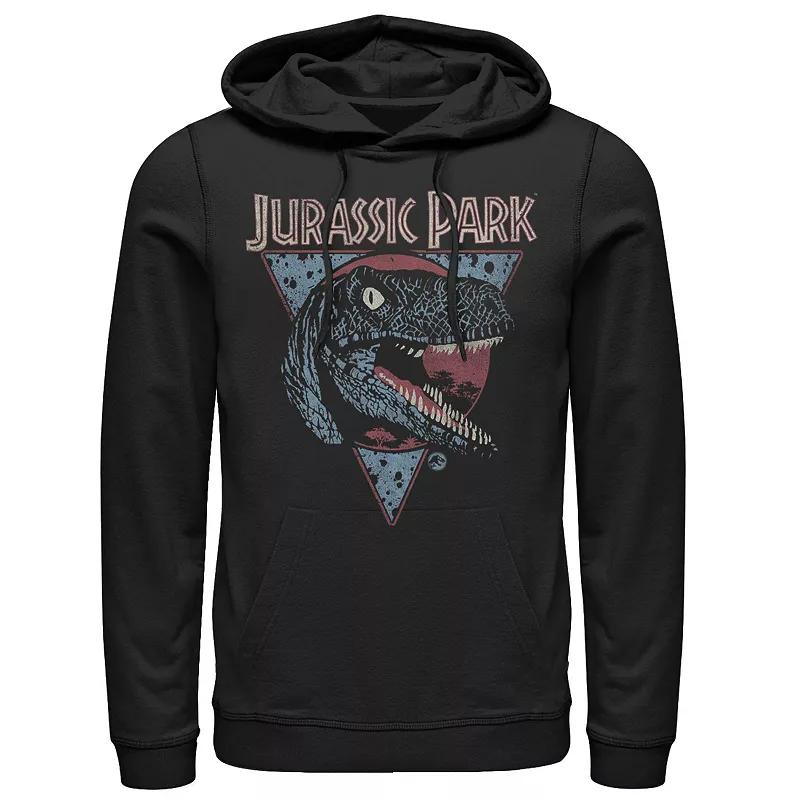 Men's Jurassic Park New Wave Blue Raptor Icon Hoodie,  Product Image