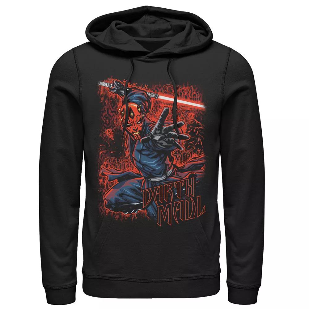 Men's Jurassic World Geometric Shape Pattern Logo Pullover Graphic Hoodie,  Product Image