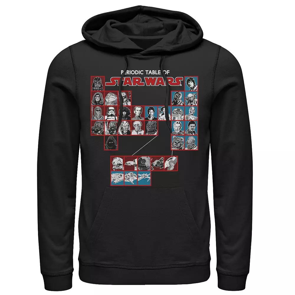 Men's Star Wars Periodic Table Of Characters Group Shot Graphic Pullover Hoodie,  Product Image