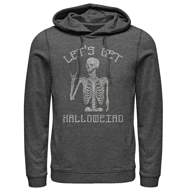 Men's Halloweird Humor Text Hoodie,  Product Image