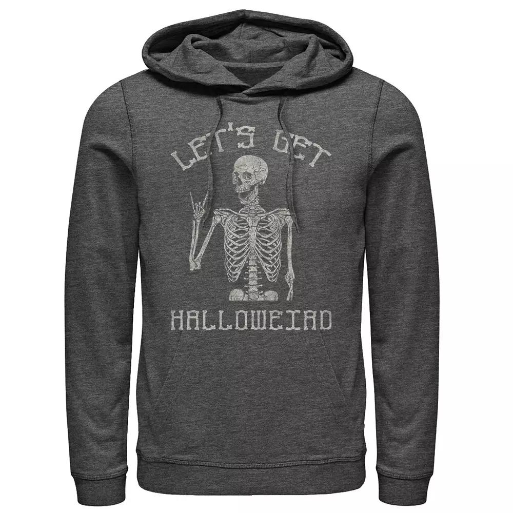 Men's Halloweird Humor Text Hoodie,  Product Image