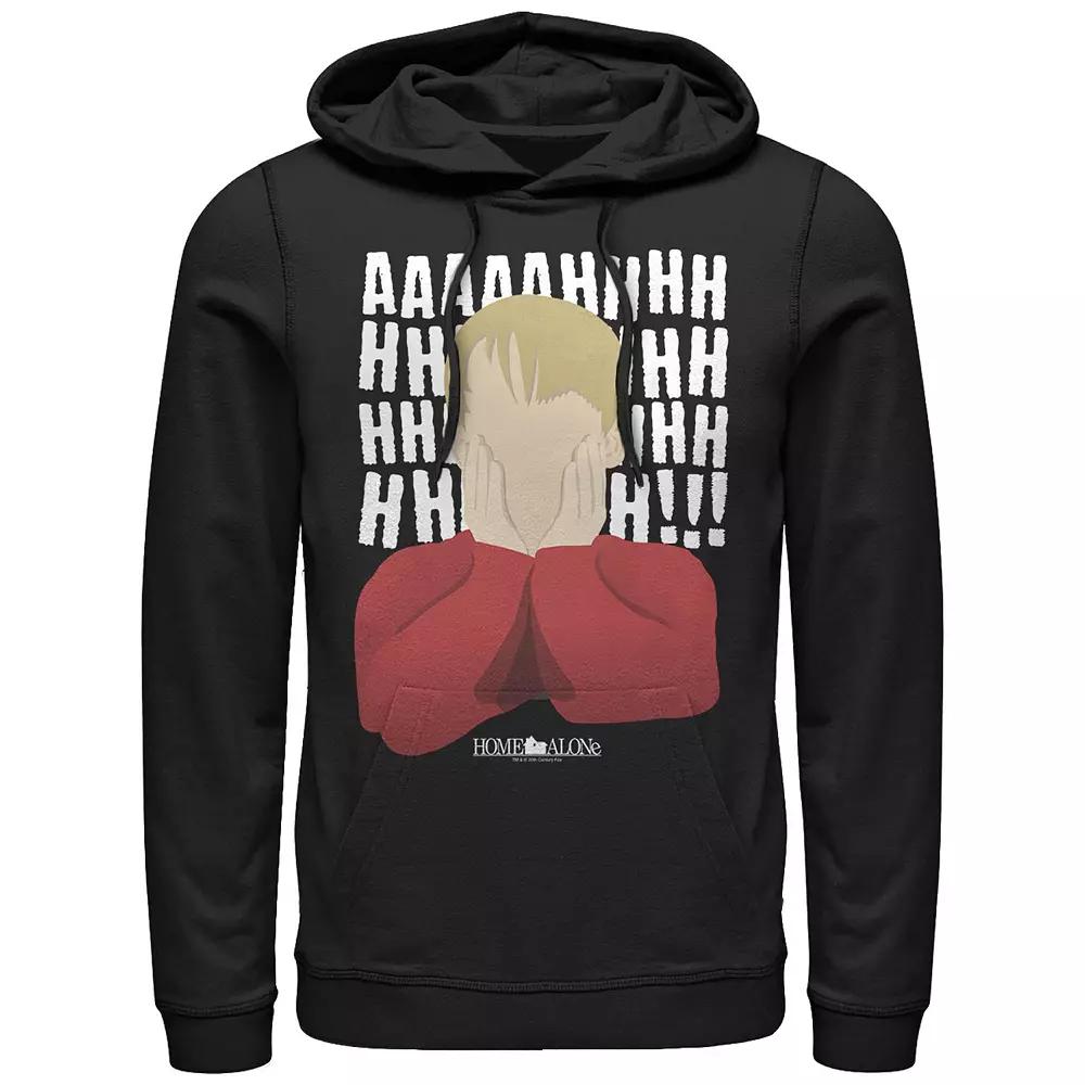 Big & Tall Home Alone Kevin's Scream Graphic Hoodie, Men's,  Product Image