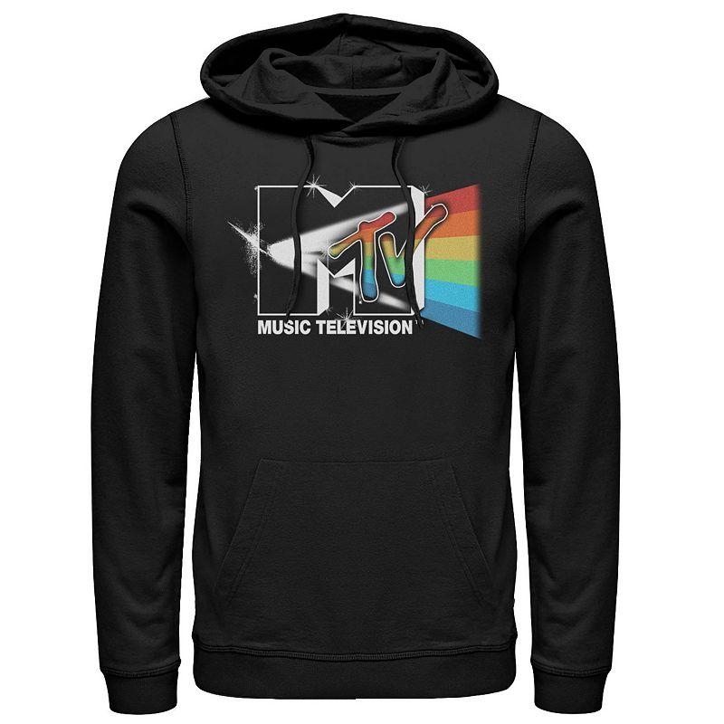 Men's MTV Music Television Logo Pink Floyd Prism Hoodie,  Product Image