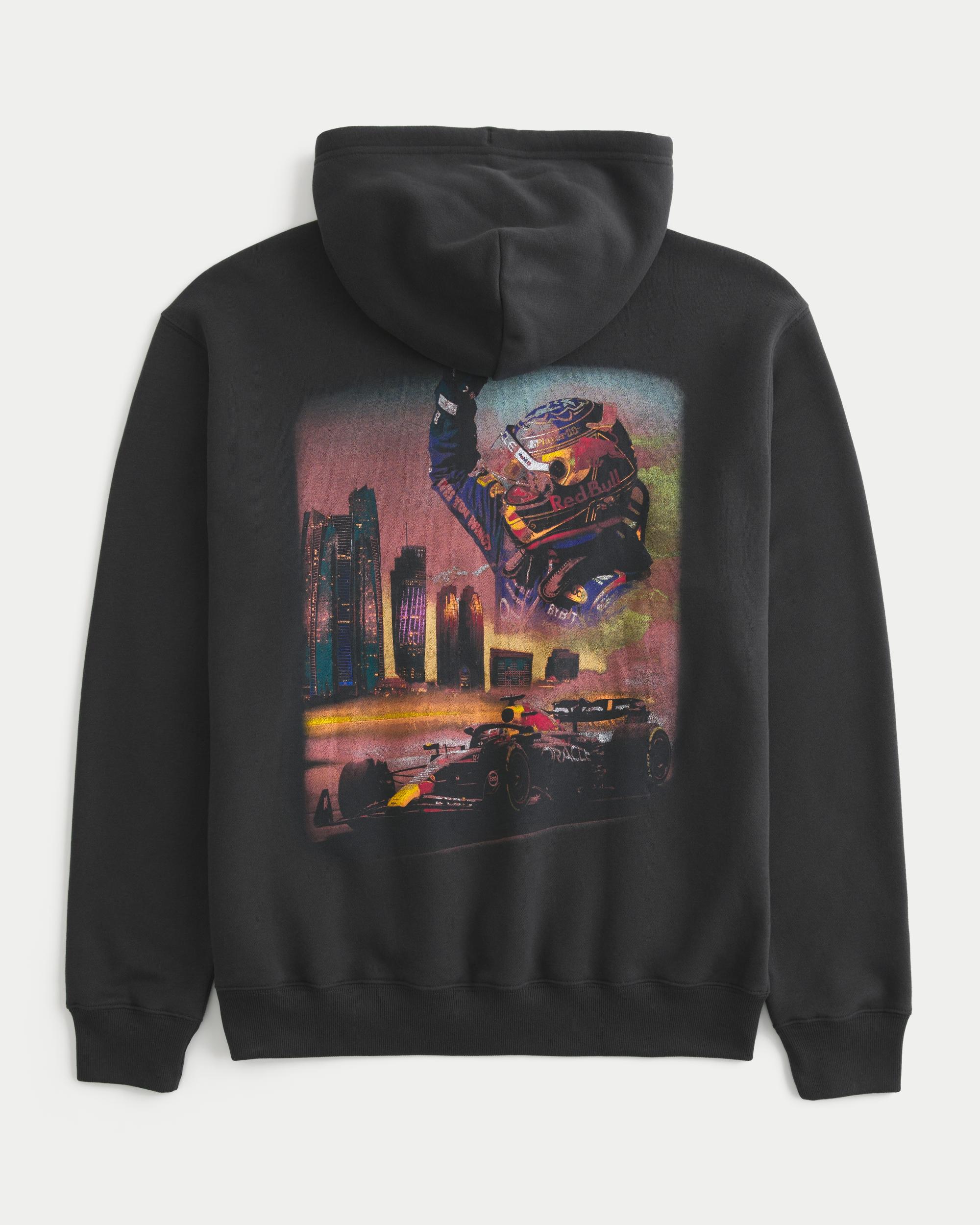 Relaxed Oracle Red Bull Racing Graphic Hoodie Product Image
