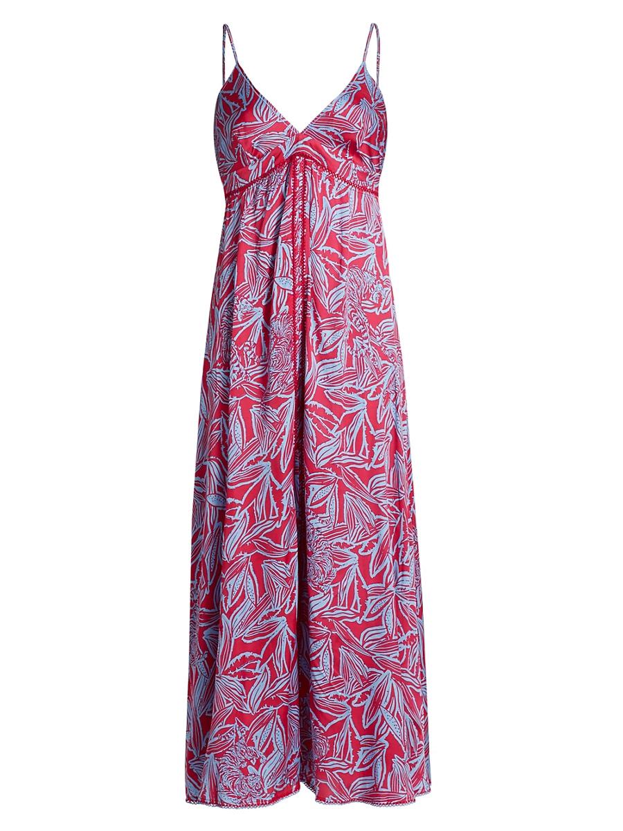 Womens Denise Floral Maxi Dress Product Image