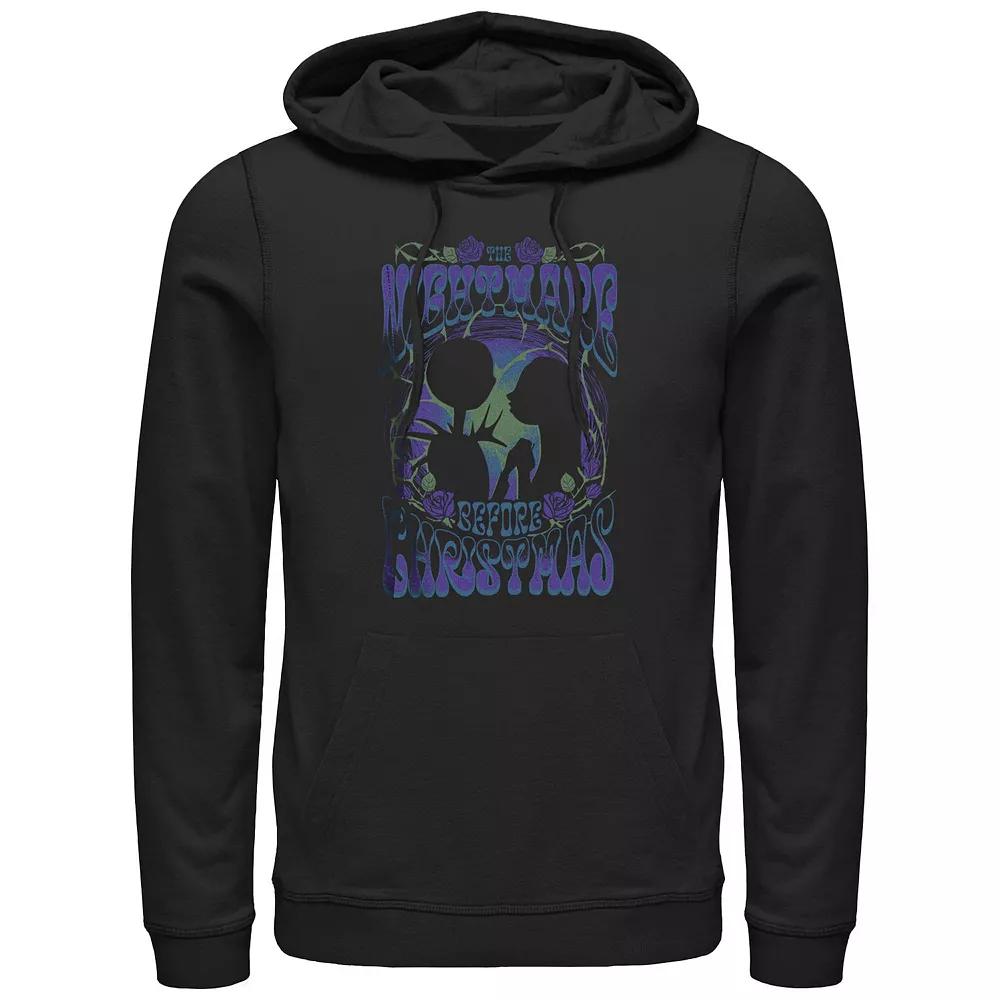 Disney's The Nightmare Before Christmas Roses Poster Men's Graphic Hoodie,  Product Image