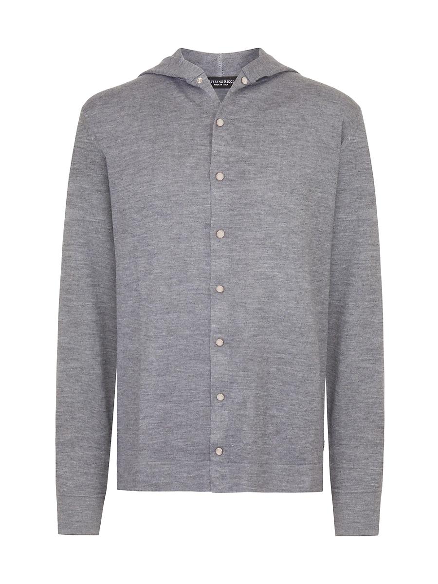 Mens Hooded Sweater Product Image