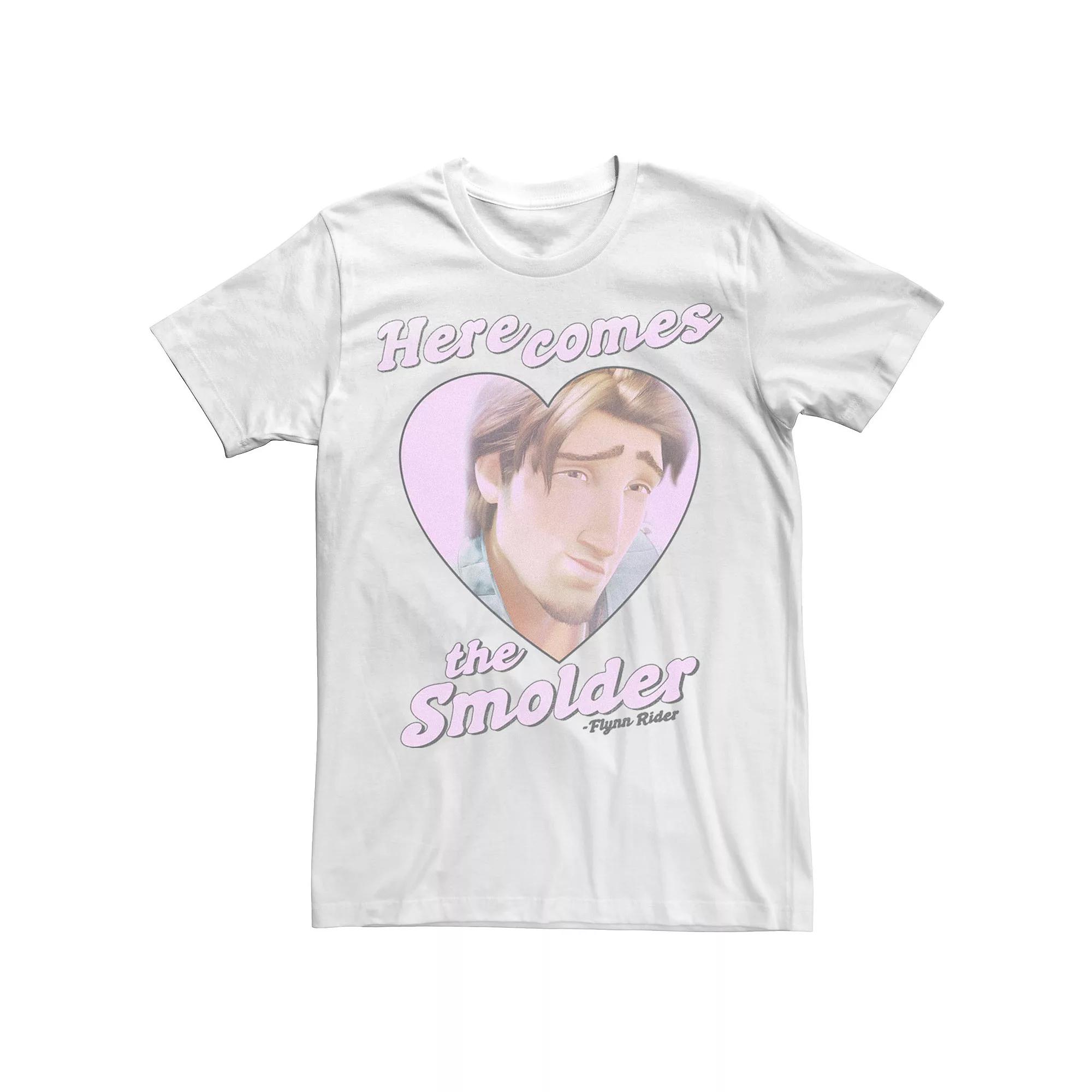 Disney's Tangled Flynn Rider Men's "Here Comes The Smolder" Portrait Tee,  Product Image