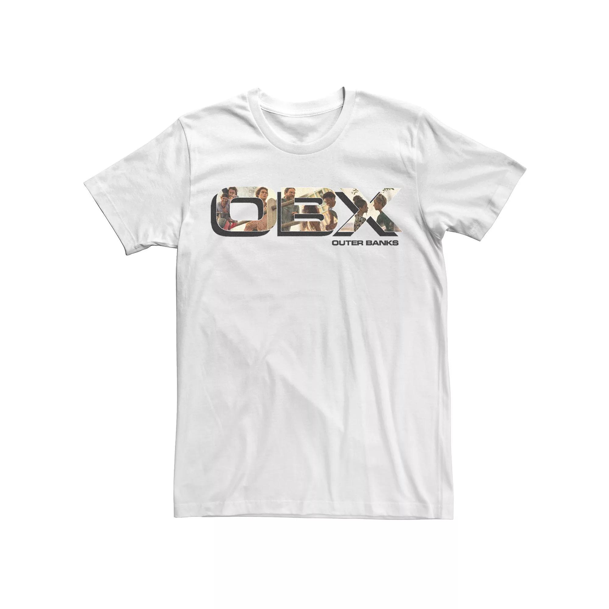 Men's Outer Banks Scenes Filled Logo Graphic Tee,  Product Image