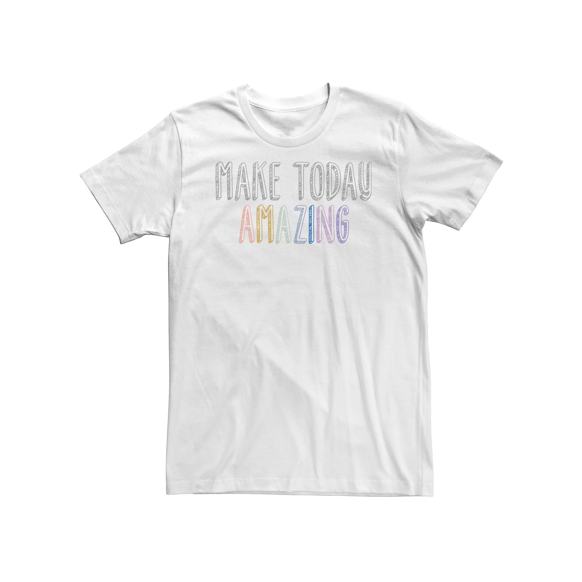 Big & Tall Fifth Sun Make Today Amazing Doodle Tee, Men's,  Product Image