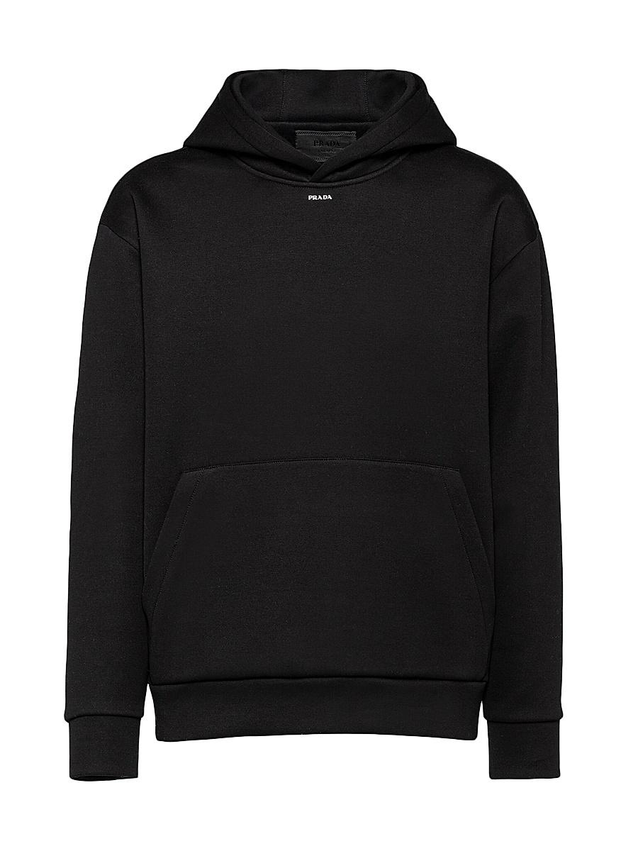 Mens Cotton Logo Hoodie Product Image
