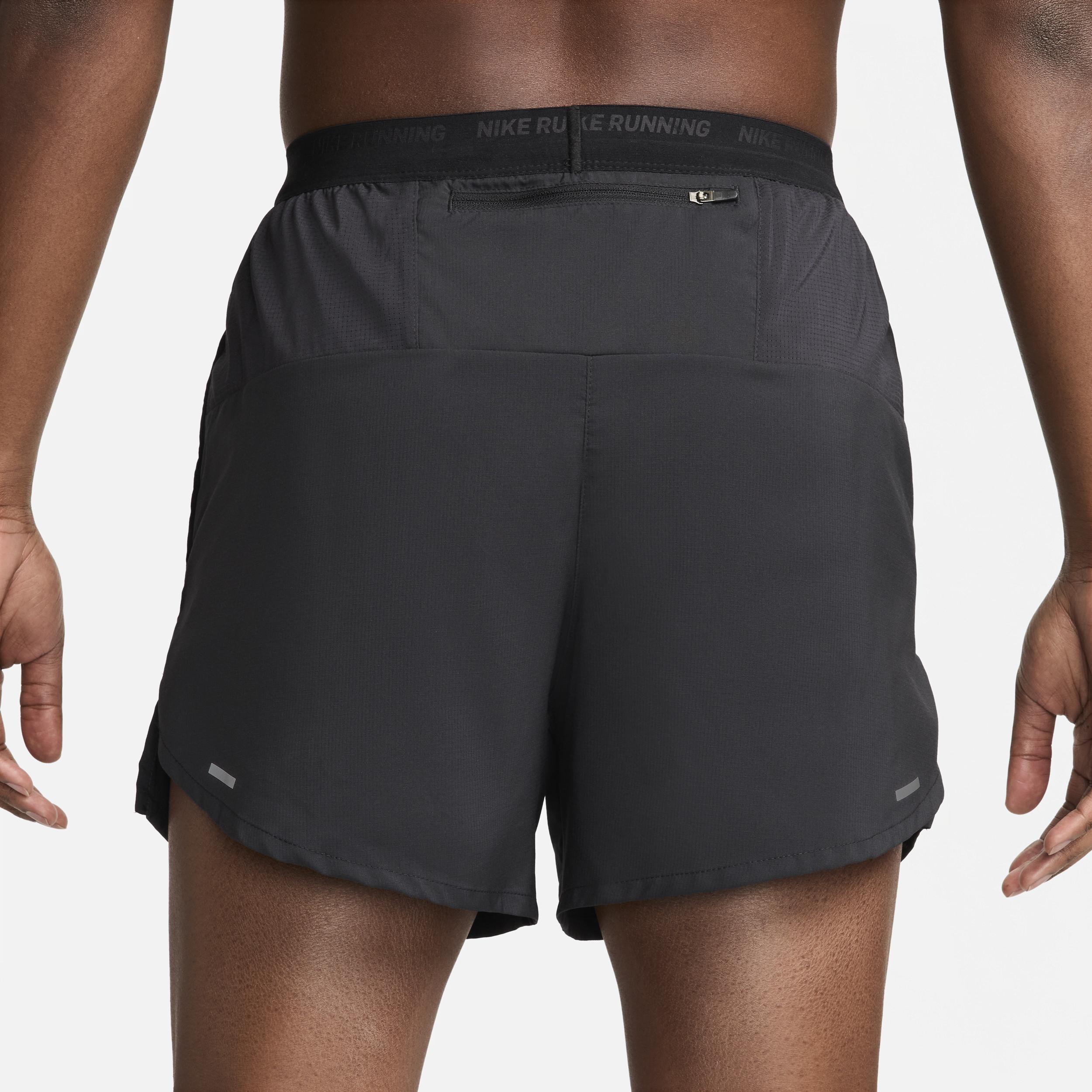 Nike Mens Stride Dri-FIT 5 Brief-Lined Running Shorts | DM4755-010 Product Image