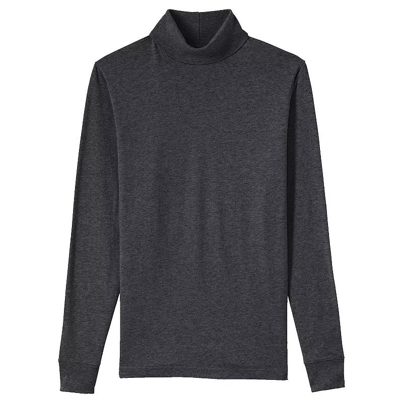 Big & Tall Lands' End Super-T Turtleneck, Men's,  Product Image
