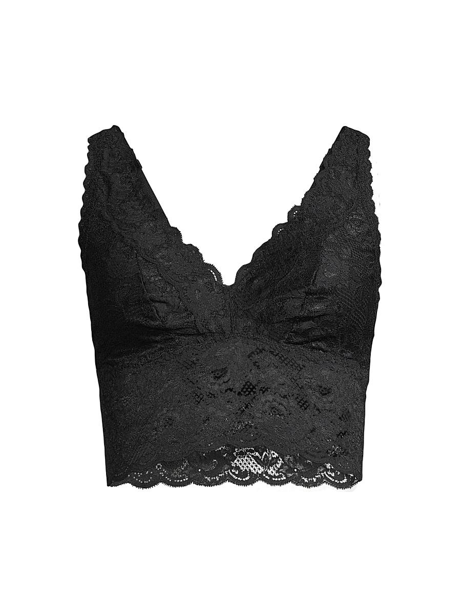 Womens Never Say Never Cropped Lace Bralette Product Image