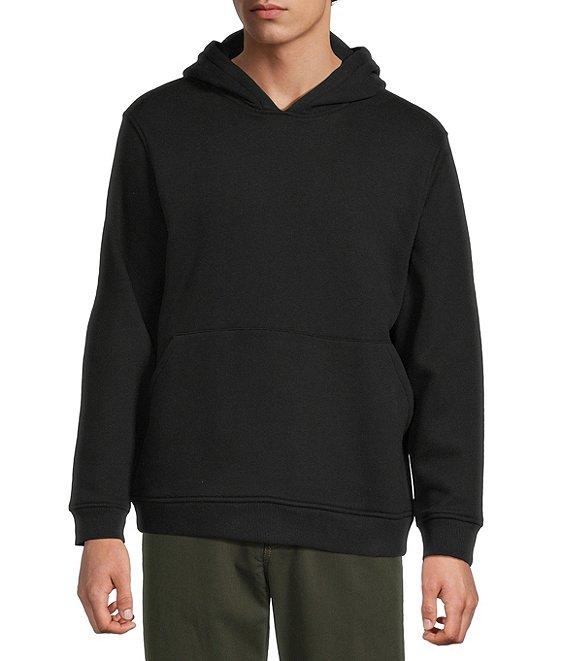 Roundtree & Yorke Big & Tall Long Sleeve Solid Sweatshirt Hoodie Product Image