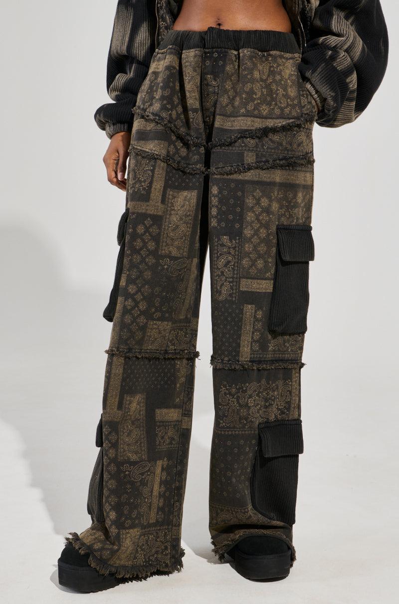PHOENIX BLEACH WASHED CARGO PANTS Product Image