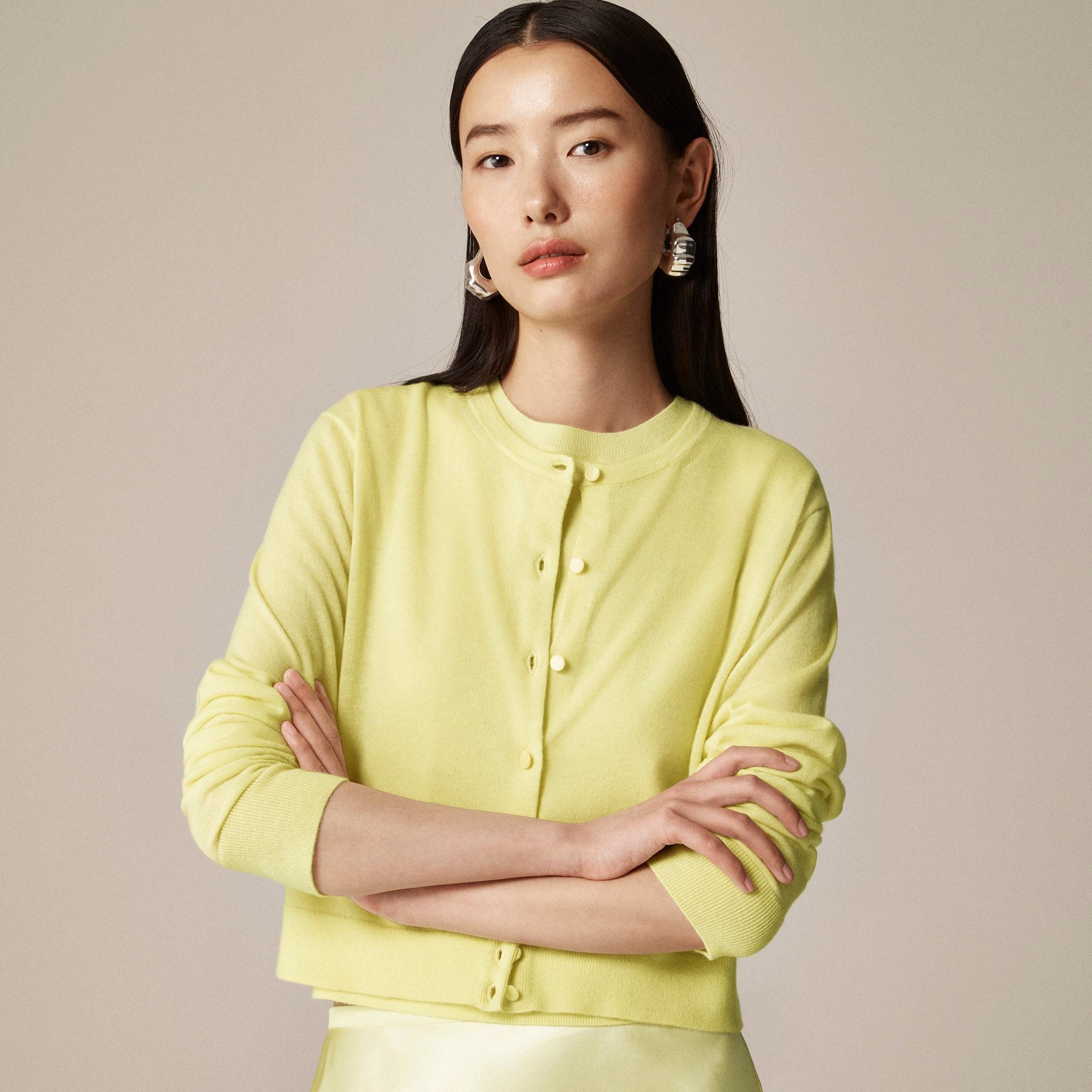 Featherweight cashmere cardigan Product Image