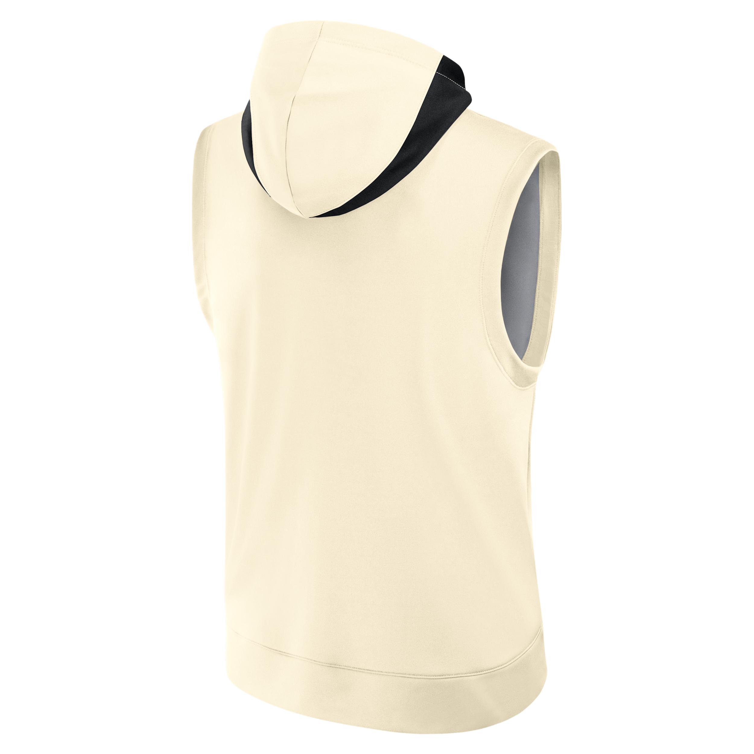 Los Angeles Dodgers Authentic Collection City Connect Men’s Nike Dri-FIT MLB Sleeveless Pullover Hoodie Product Image