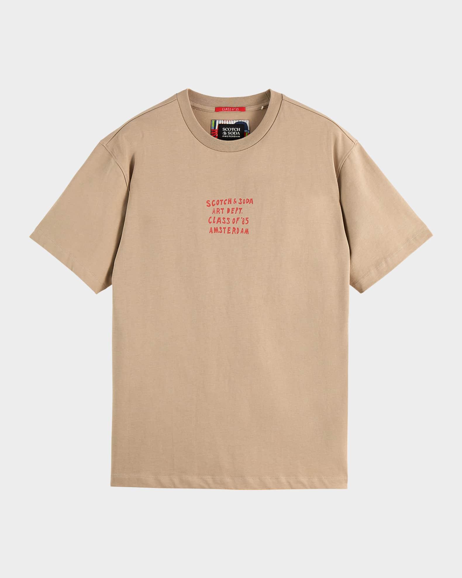 Men's Relaxed-Fit Artwork Graphic T-Shirt Product Image