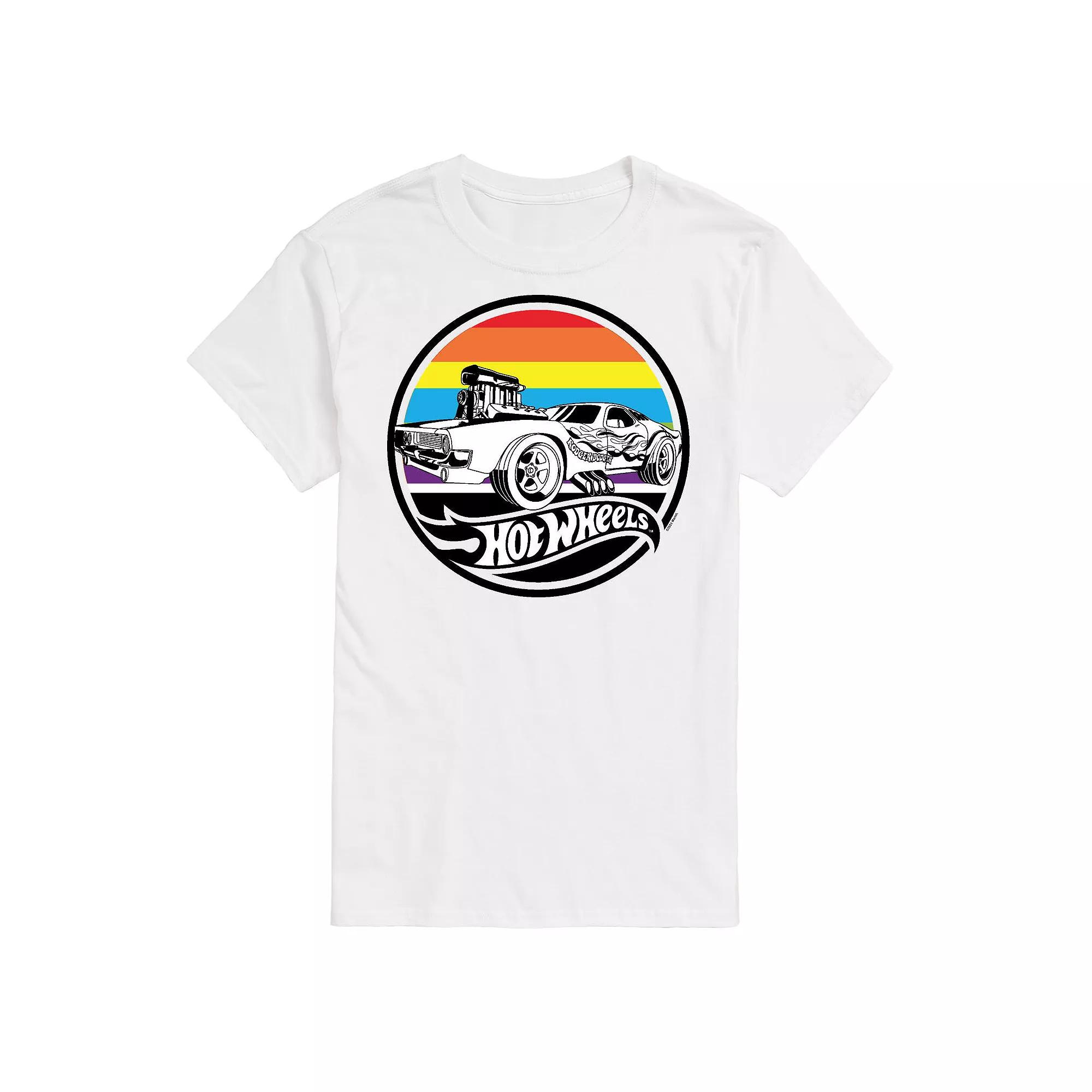 Big & Tall Hot Wheels Flame Car Ride Graphic Tee, Men's,  Product Image