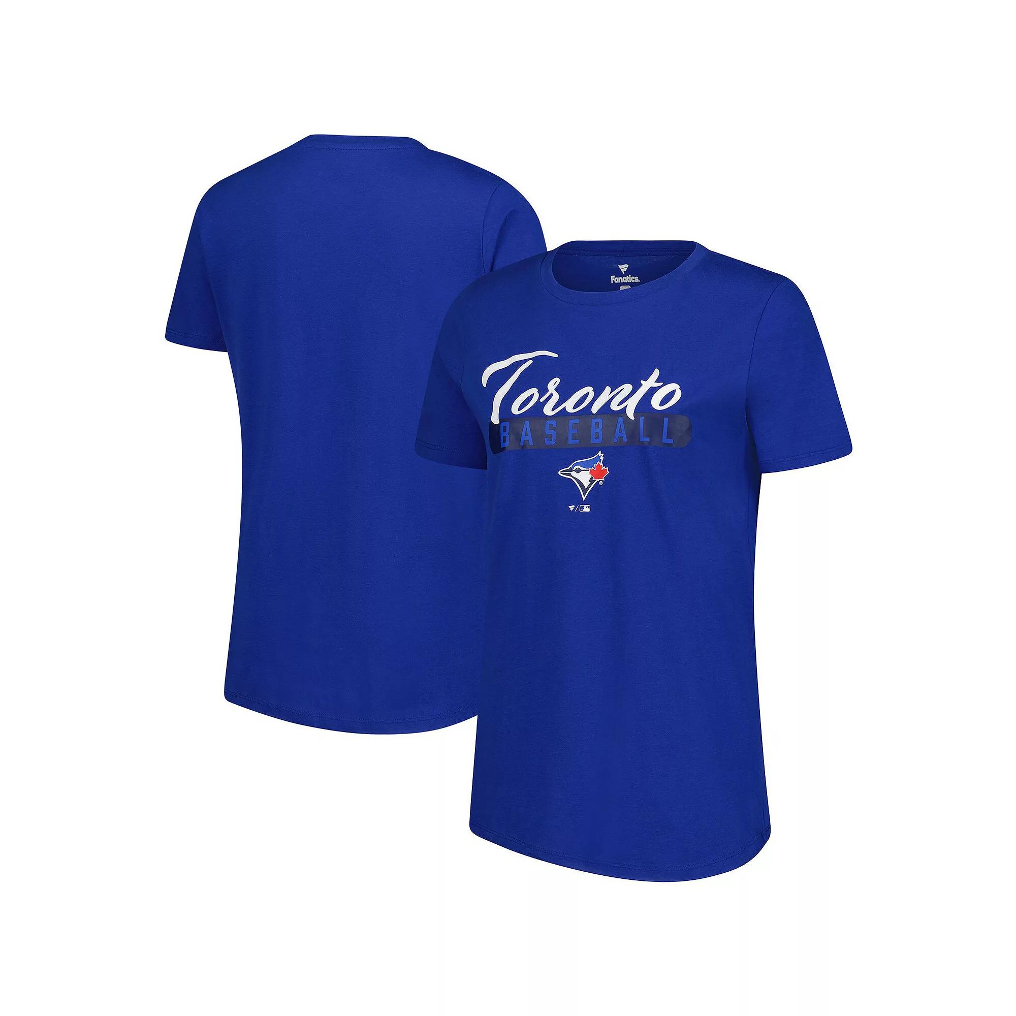 Women's Fanatics Royal Toronto Blue Jays Fan T-Shirt, Size: XL, Jay Blue Product Image