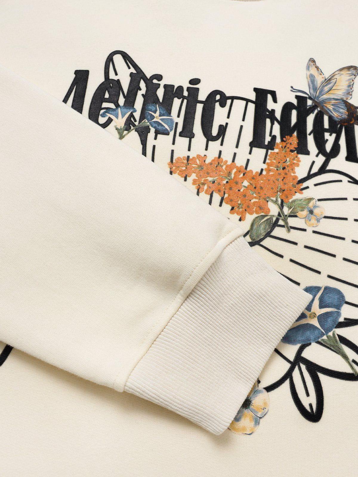 Aelfric Eden Floral Graphic Sweatshirt Product Image