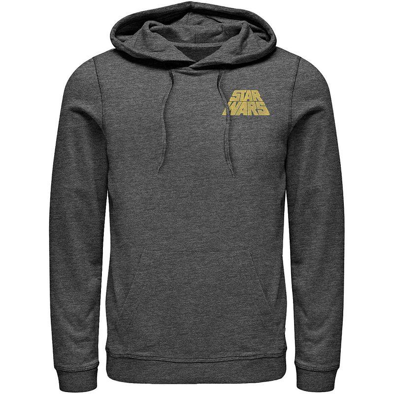 Men's Star Wars Distressed Slant Logo Z2 Hoodie,  Product Image