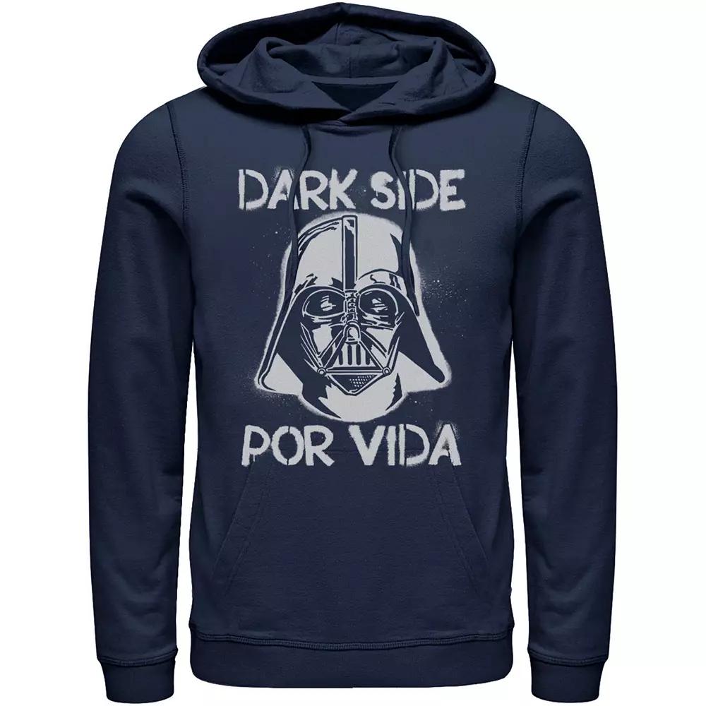 Men's Star Wars Darth Vader Dark Side Por Vida Stamp Hoodie,  Product Image