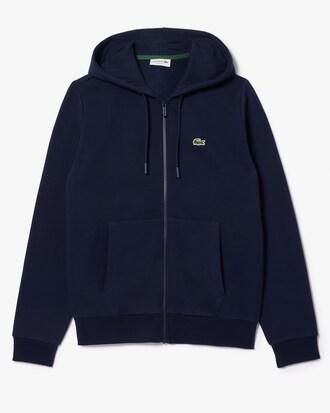 Zip-Up Fleece Hoodie Product Image