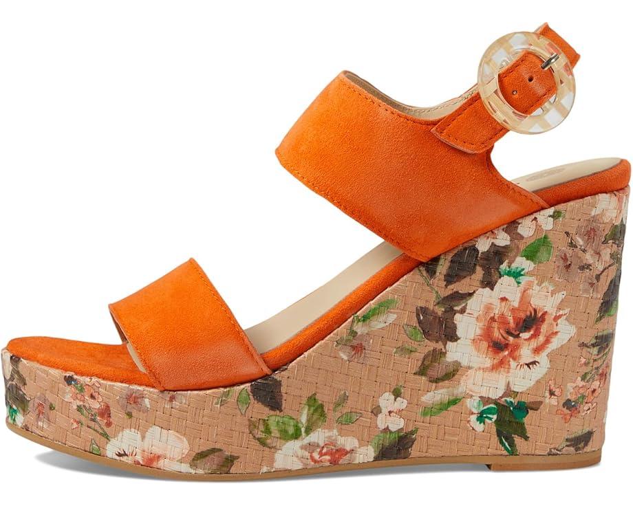 Ellna Cross-band Wedge Sandals Product Image