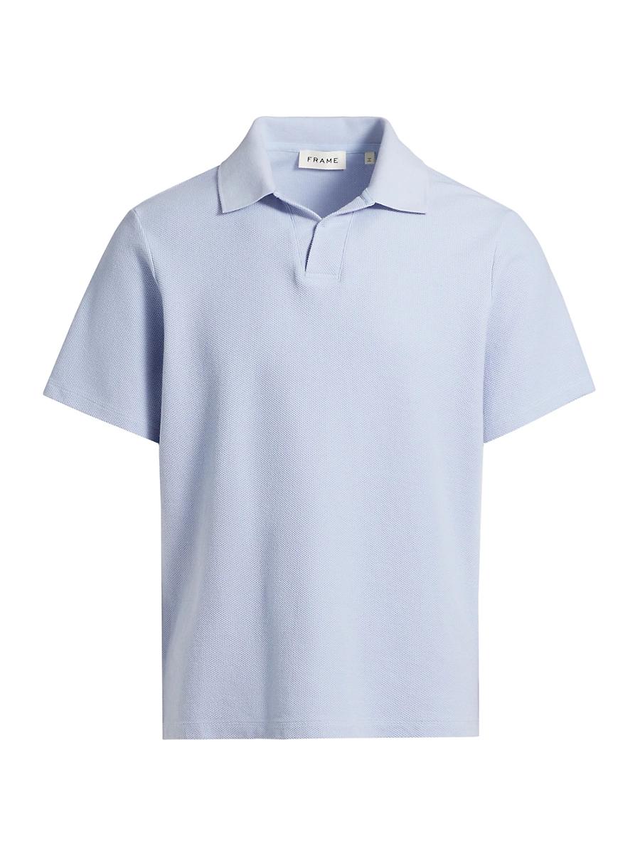 Mens Johnny Collar Polo Shirt Product Image