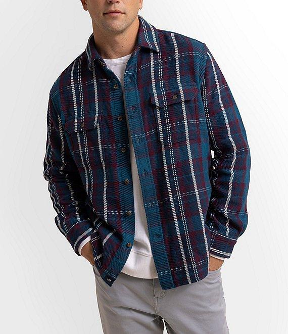Southern Tide Beachwood Plaid Twill Long Sleeve Woven Shirt Product Image