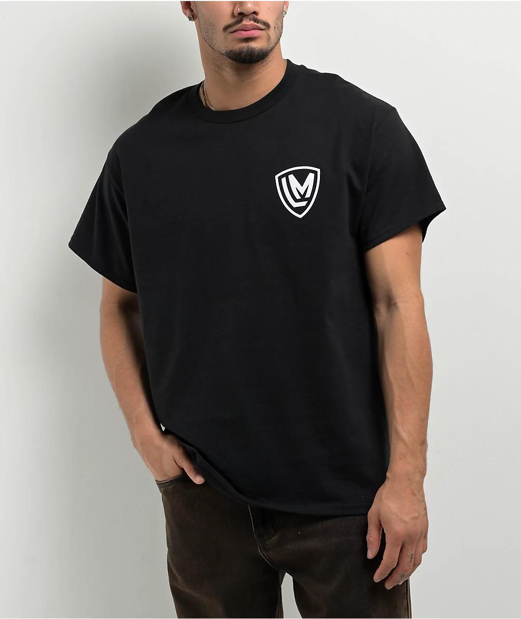 Independent x Lance Mountain Ransom Black T-Shirt Product Image