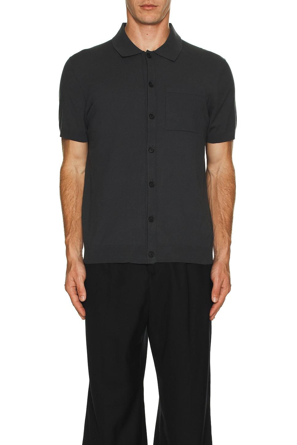 Short Sleeve Mesh Polo Product Image