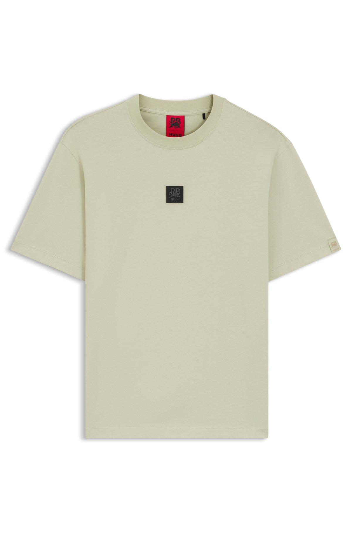 HUGO x RB T-shirt with bull-graphic logo patch Product Image